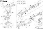 Bosch 0 607 352 116 550 WATT-SERIE Angle Grinder Spare Parts